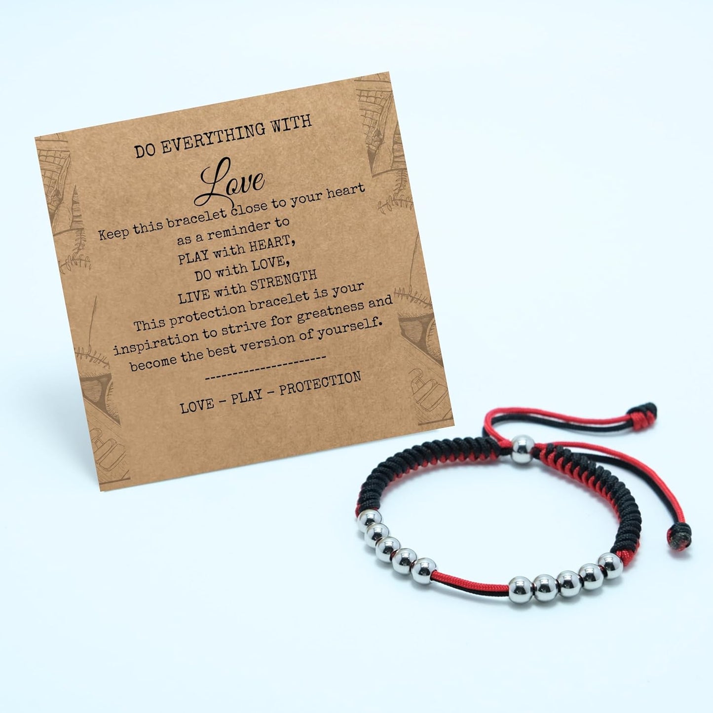 LAMIBEE Golf Stainless Steel 10 Bead Score Counter Bracelet, Golf Stroke Count Bracelet, Resizable Easy to Adjust Golf Round Scoring Tracker, Durable Stylish Golf Accessory