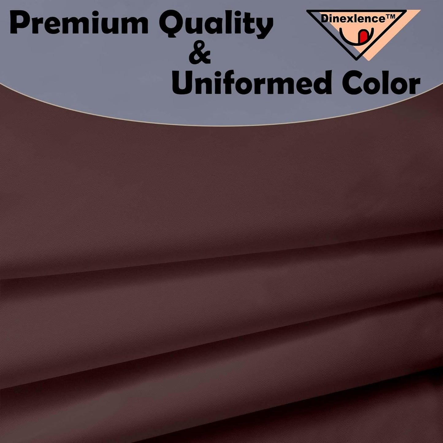 2 Pack Brown Premium Plastic Tablecloth Round 84 Inches Reusable Coffee Brown Decorative Table Cover for Dining, Wedding, Party, Indoor and Outdoor use