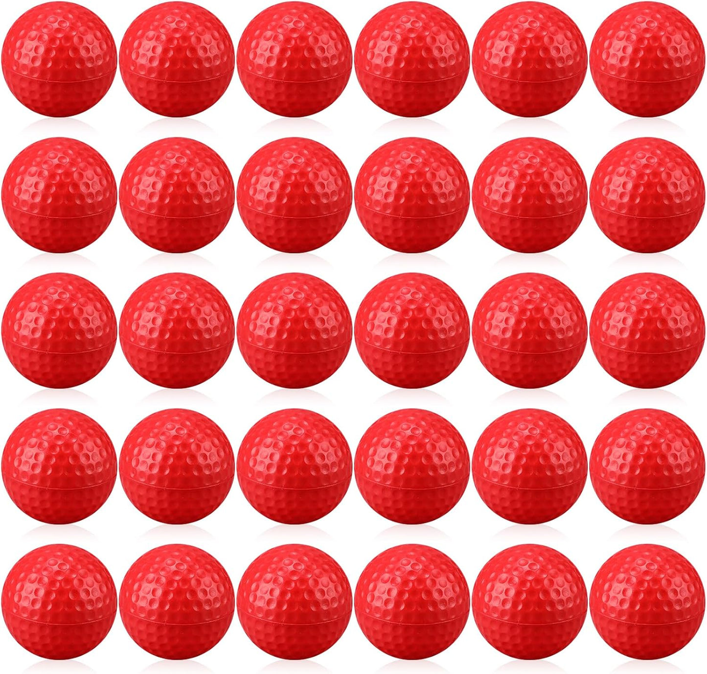 30 Pcs Foam Golf Practice Balls Soft Foam Balls for Golf Practice Realistic Feel and Flight Sport Training