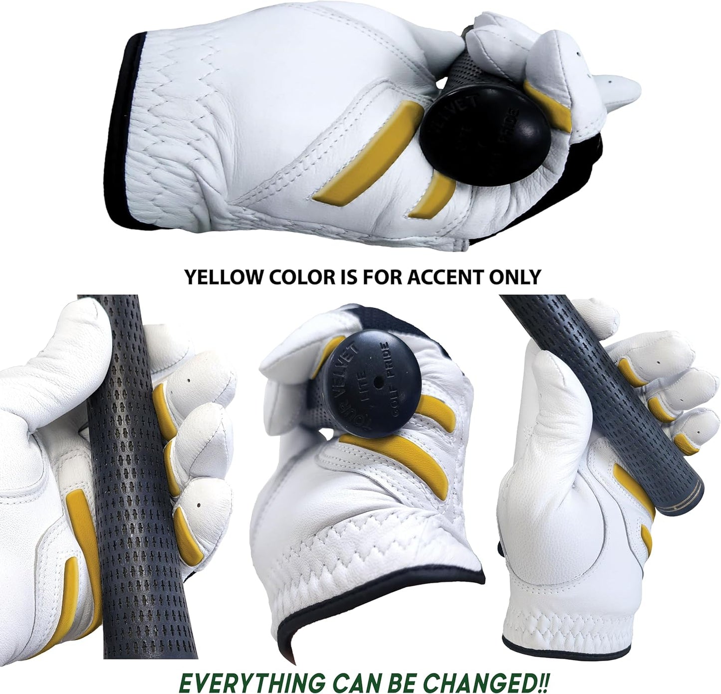 MONKEY GRIP Golf Glove Nonslip No Slice Pad Premium Cabretta Leather Power Good Grip Soft Fit Easy Grip Line Left Hand