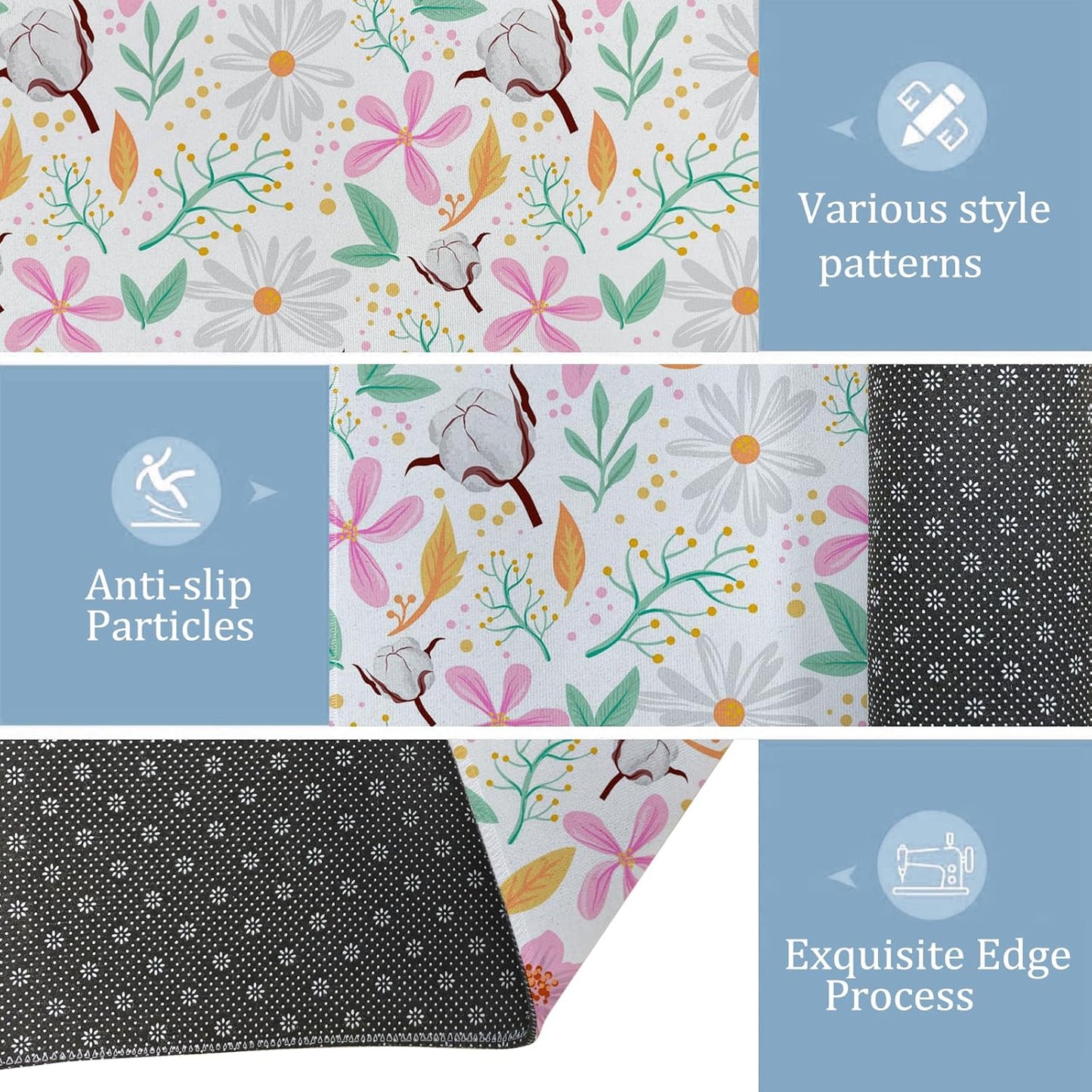 Black Lab Portrait Indoor Door Mat,Stunning Labrador Natural Field Floor Doormat,17x29.5in,Non Woven Non Slip Rubber Backing Dog Rug for Porch Insider,Bedroom,Doormats Gifts,Rv Camper Decor