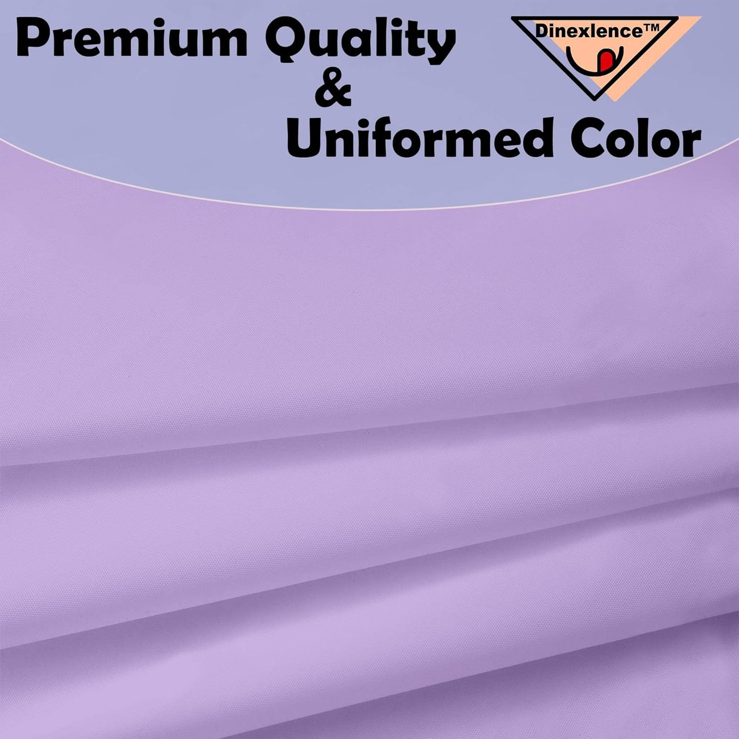 2 Pack Lavender Premium Plastic Tablecloth Rectangle 54 x 108 Inches Reusable Lilac Mauve Decorative Table Cover for Dining, Wedding, Party, Indoor and Outdoor use