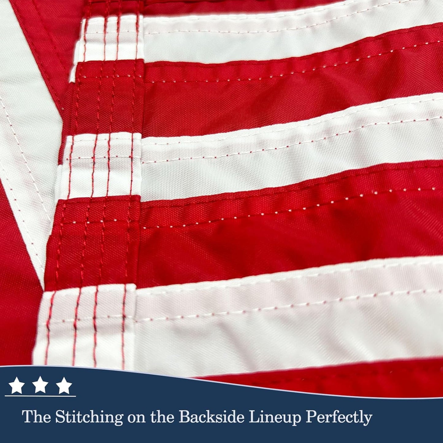 JRED Small American Flag Boat Flag USA 20x30 US Flags for Outside Heavy Duty Outdoor Embroidered Stars 2 Brass Grommets for Marine UTV