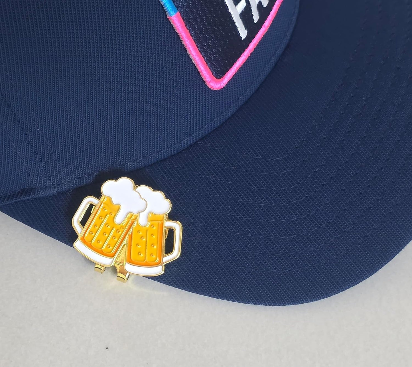 Funny & Unique Golf Ball Markers with Hat Clip – Food & Fun Icons – Perfect Golf Accessories & Gifts