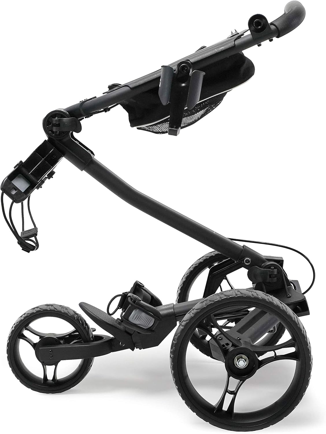 OMADA GOLF Trilite Golf Push Cart | Lightweight and Folding Golf Cart | Adjustable Golf Bag Stand