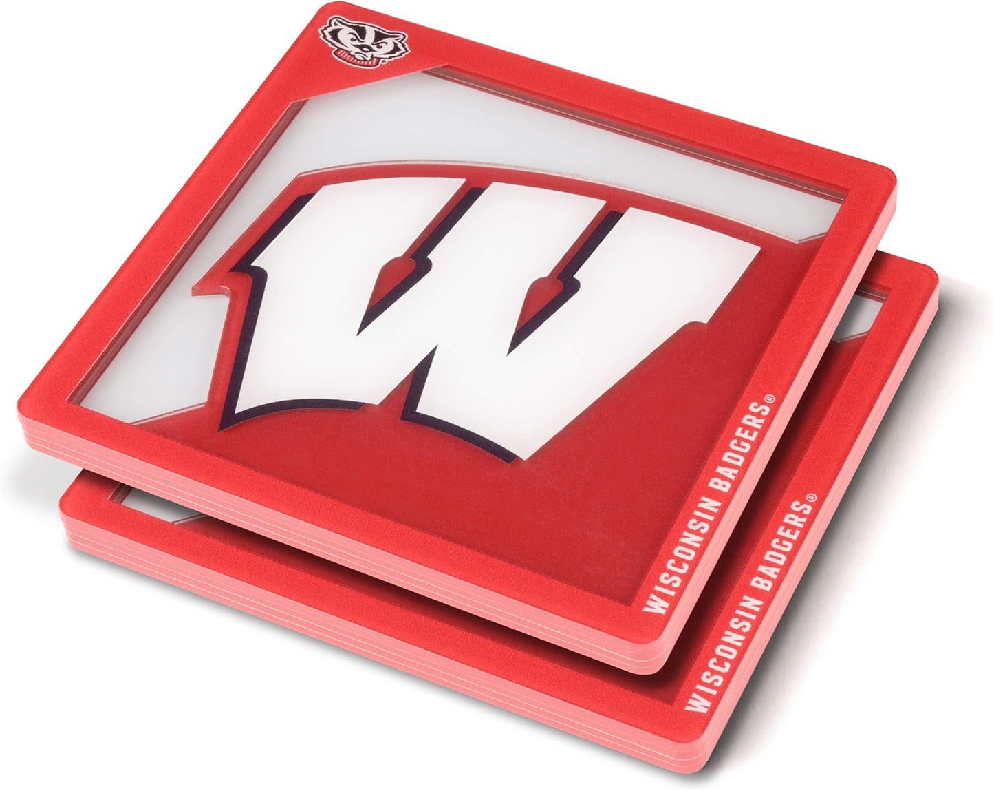 YouTheFan NCAA NCAA 3D Logo Series Coasters