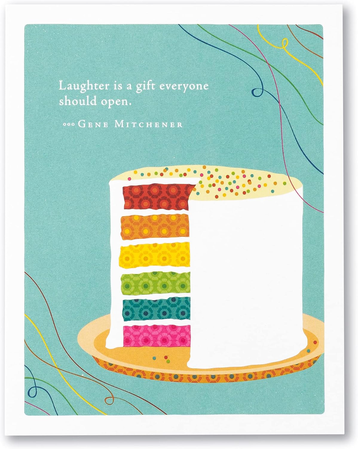 Compendium Positively Green 4-Pack of Birthday Cards – Forever Young (Four Different Designs, One Card Each, with Envelopes)