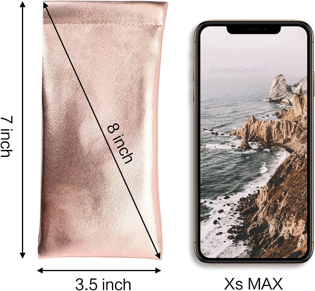 Vemiss Hard Shell Eyeglasses Cases, Linen Fabrics Protector Sunglasses Case, Large Glasses Case