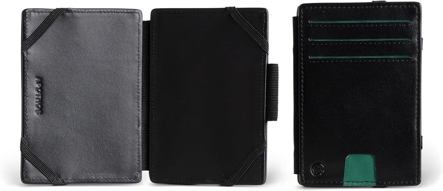 Scorecard Wallet, Notetaking, Versatile - Hold Credit Cards, Pens/Pencil, Clip (Green)