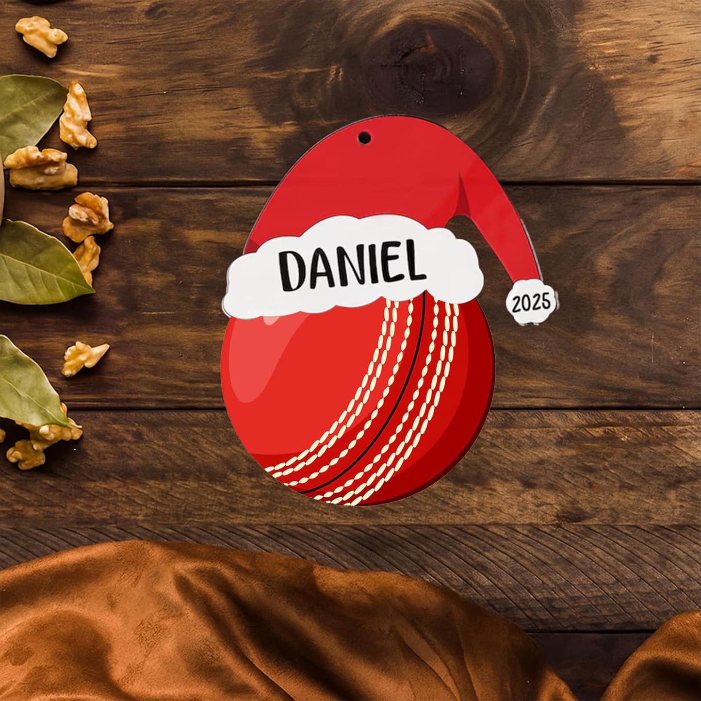Personalized Cricket Christmas Ornaments 2025, Custom Cricket Ornament with Name, Team Ornament, Custom Coach Gifts, Christmas Tree Decorations, Gifts for Sports Lovers Boys, Xmas Gift 2025
