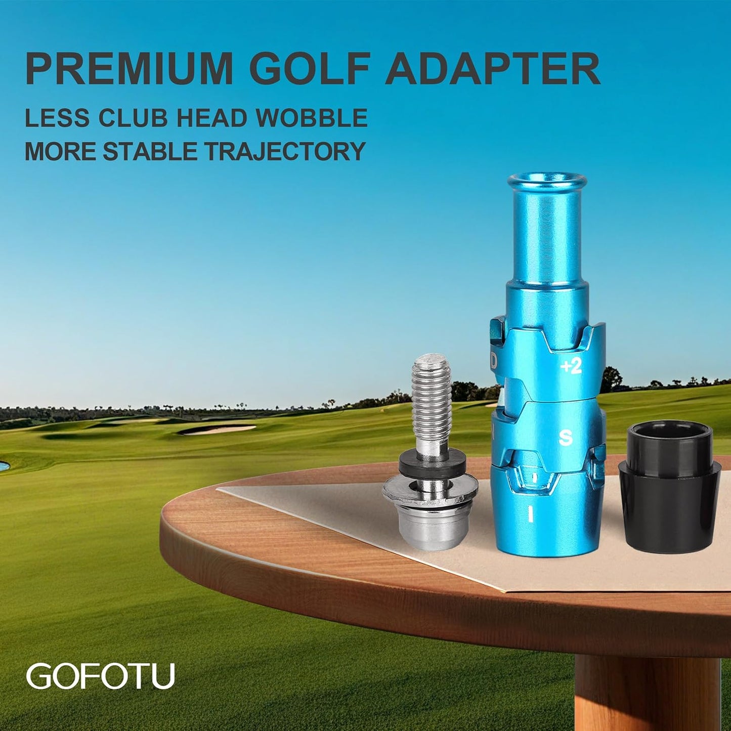 .335 Blue Shaft Adapter Sleeve Compatible with Callaway Elyte Ai Smoke Series Drivers, Paradym, Epic, Rogue ST, Great Big Bertha, MAVRIK Series,815 Drivers