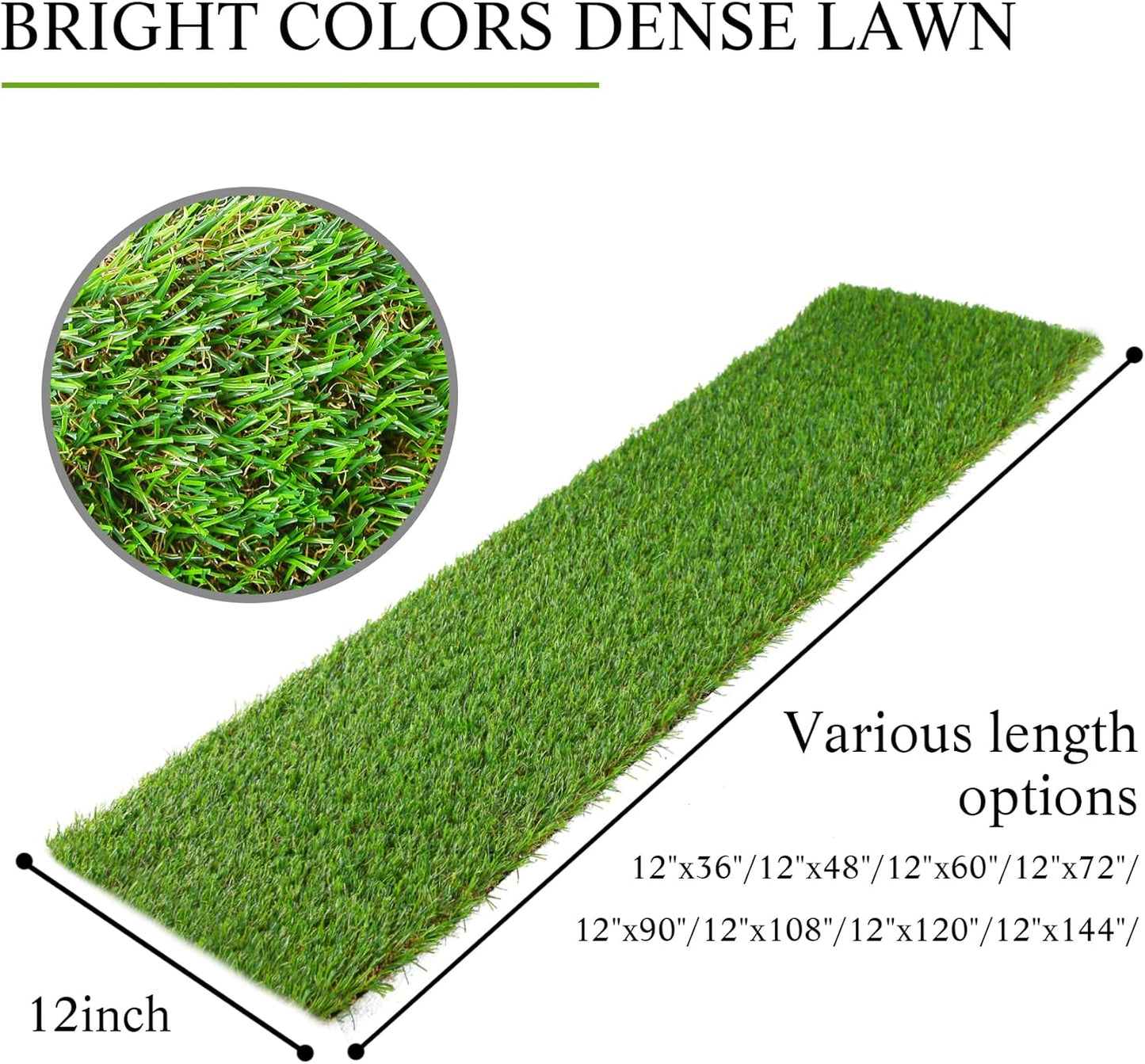 GLOBREEN Artificial Grass Table Runner 72 Inches Green Faux Turf Table Centerpiece for Football Golf Party Decorations Wedding Birthday Dining Baby Shower