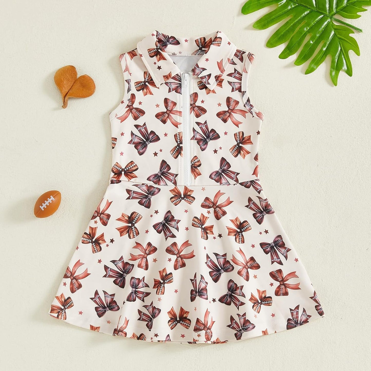 Little Girls Mardi Gras Outfit Toddler Sleeveless A Line Sun Dress Kids Zipper Party Dresses Spring Summer Clothes
