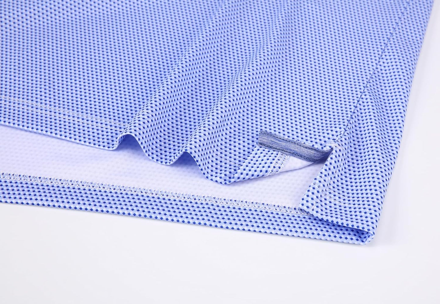 Alex Vando Mens Golf Shirt Moisture Wicking Classic Print Golf Shirts for Men