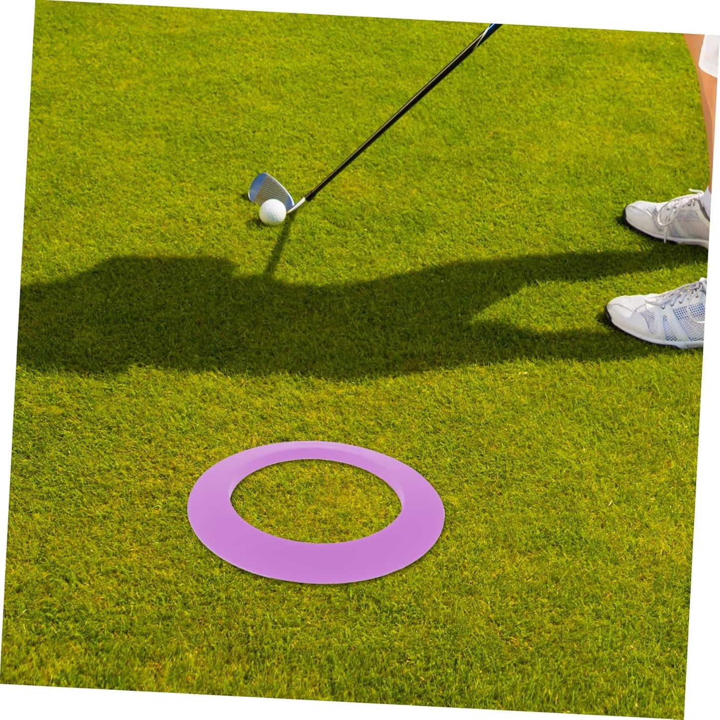 Golf Putting Practice Cup Rings Portable Silicone Golf Cup Hole Rings Golf Target Circles for Golf