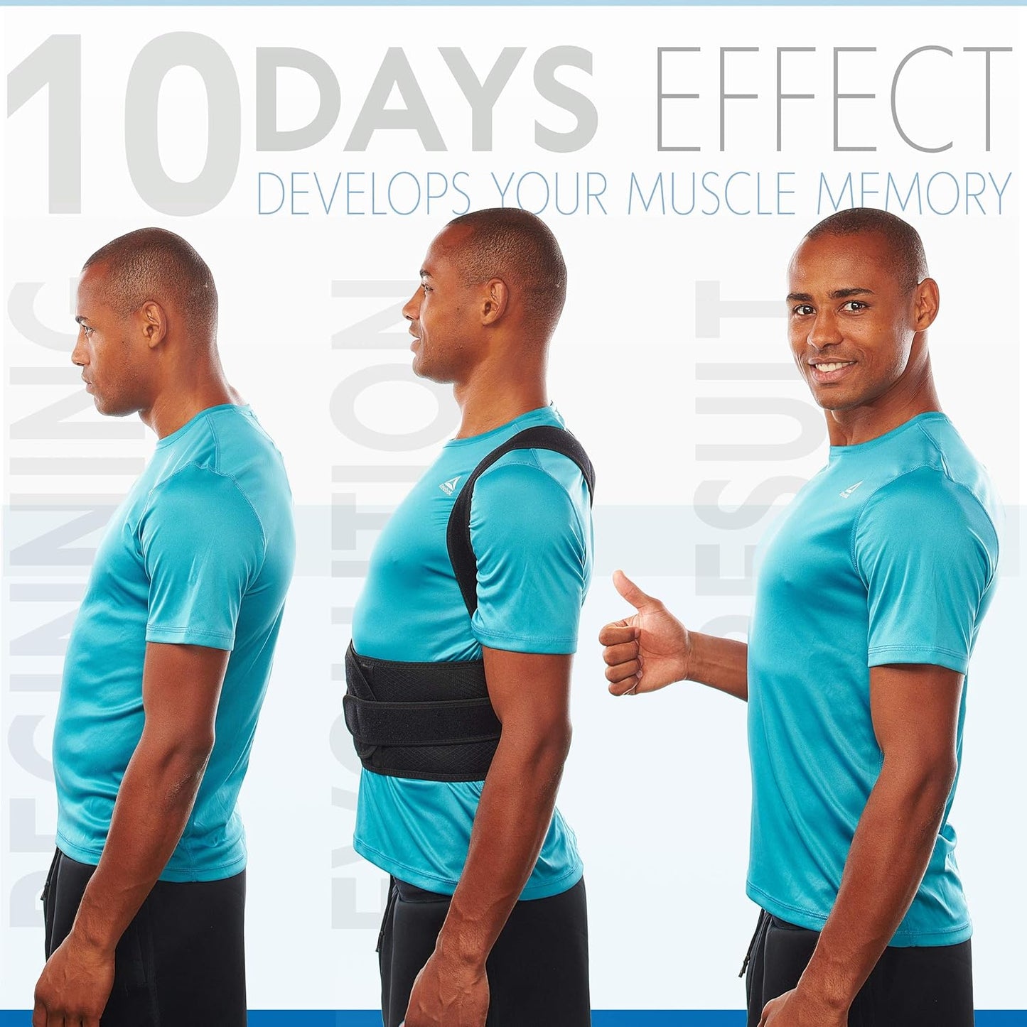 Back Brace Posture Corrector for Women and Men - Adjustable, Breathable and Comfortable Posture Support for Upper and Lower Back Pain Relief (X-Small)