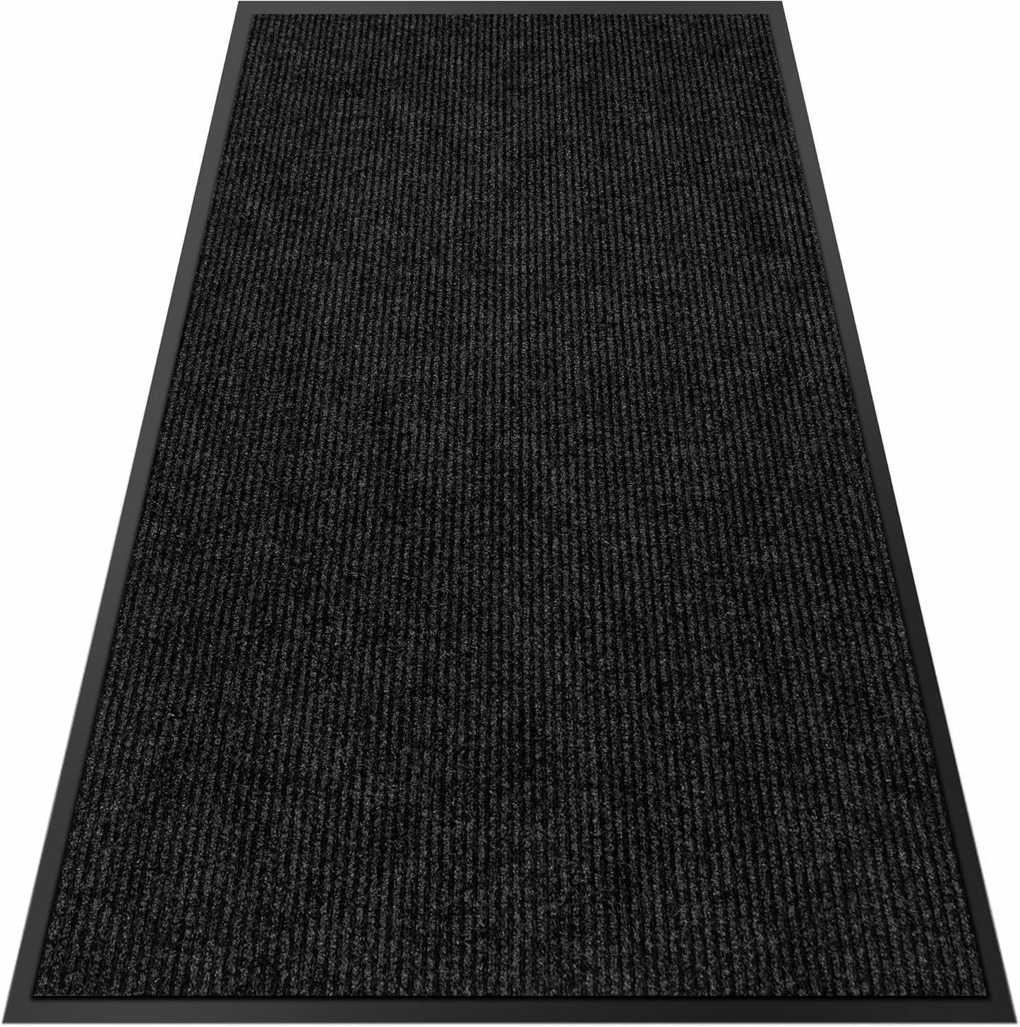3′ x 56′ Front Door Mat Indoor Outdoor Entrance, Commercial Floor Mat Heavy Duty Dirt Trapper Entryway Doormat, Custom Size Non Slip Rubber Backing Welcome mat, Door Mat for High Traffic Area