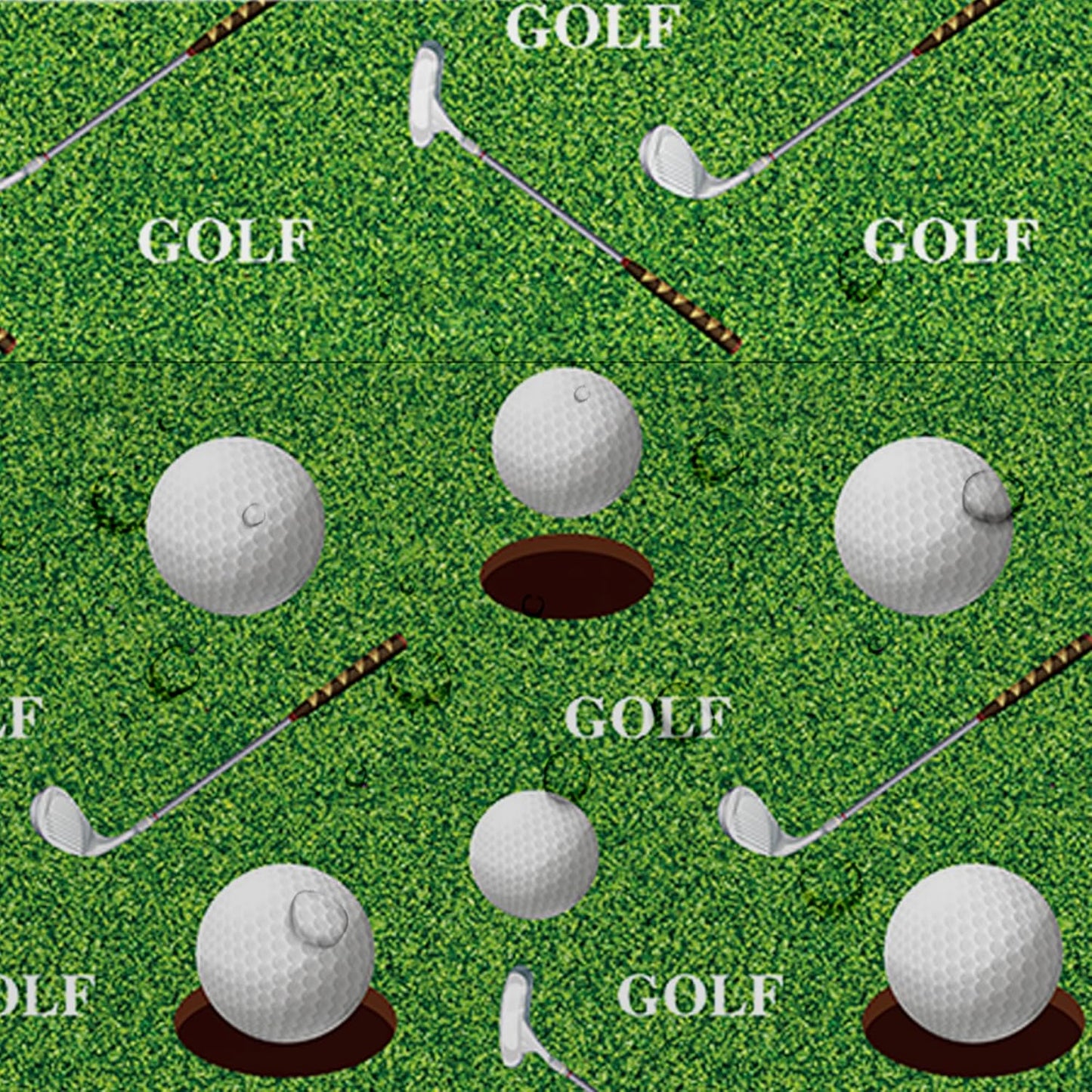 Golf Party Decorations Tablecloth, 3Pcs Disposable Golf Birthday Party Tablecover Supplies, Golf Table Decorations for Golf Lover Baby Shower 1st 2nd Birthday, 55in x 86in
